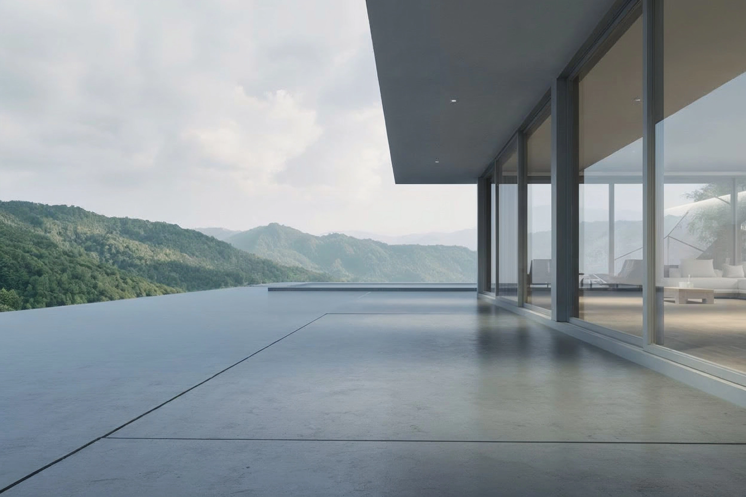 modern concrete home